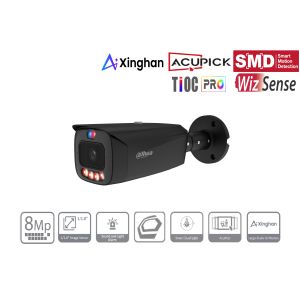 Dahua - IPC-HFW3849T1P-AS-PV-0280B-PRO-Black - IP - Bu...