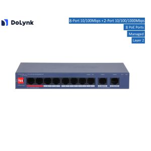 Dahua - CS4010-8ET2GT-110 - Switch - 8 PoE | CLS Security
