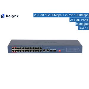 Dahua - CS4226-24ET-375-V2 - Switch - 24 PoE | CLS Security