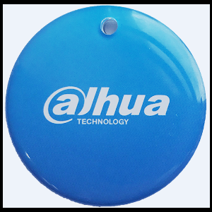 Dahua - IC-BC - Schlüsselanhänger - Logo Blau Rund | CLS Security