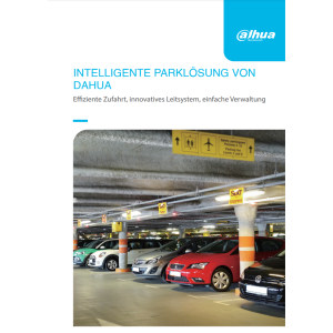 Solution-Katalog - Intelligente Parklösung von Dahua | CLS Security