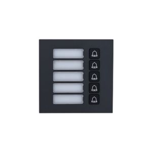 Dahua - VTO4202FB-MB5 - 5 Knopf Modul-Black | CLS Security
