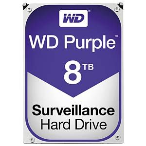 Western Digital - WD85PURZ - 8TB HDD WD Purple | CLS Security