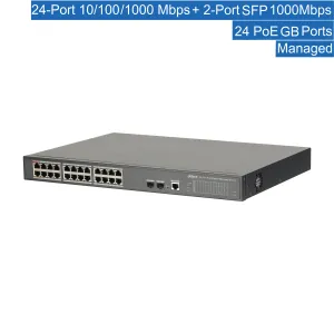 Dahua - PFS4226-24GT-360 - Switch - 24 PoE-GB