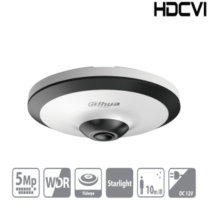 Dahua - HAC-EW2501P - HDCVI - Fisheye | CLS Security