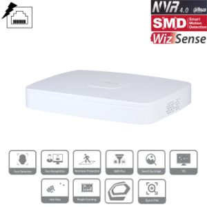 Dahua - NVR4108-8P-EI - NVR - 8 Kanal - 8 PoE | CLS Security