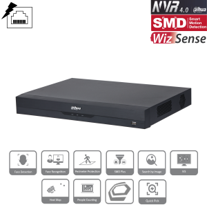 Dahua - NVR4204-P-EI - NVR - 4 Kanal -  4 PoE | CLS Security