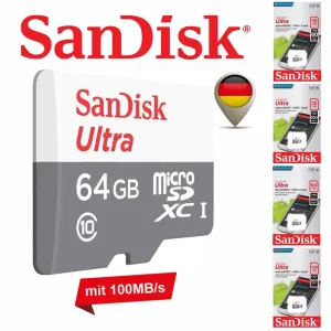 SanDisk Ultra microSD 80-100MB/s