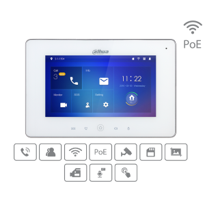 Dahua - VTH5221DW-S2 - Monitor - Wifi - weiß | CLS Security