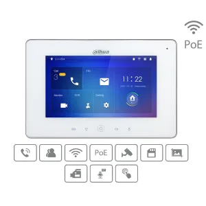 Dahua - VTH5221DW-S2 - Screen - Wifi - white