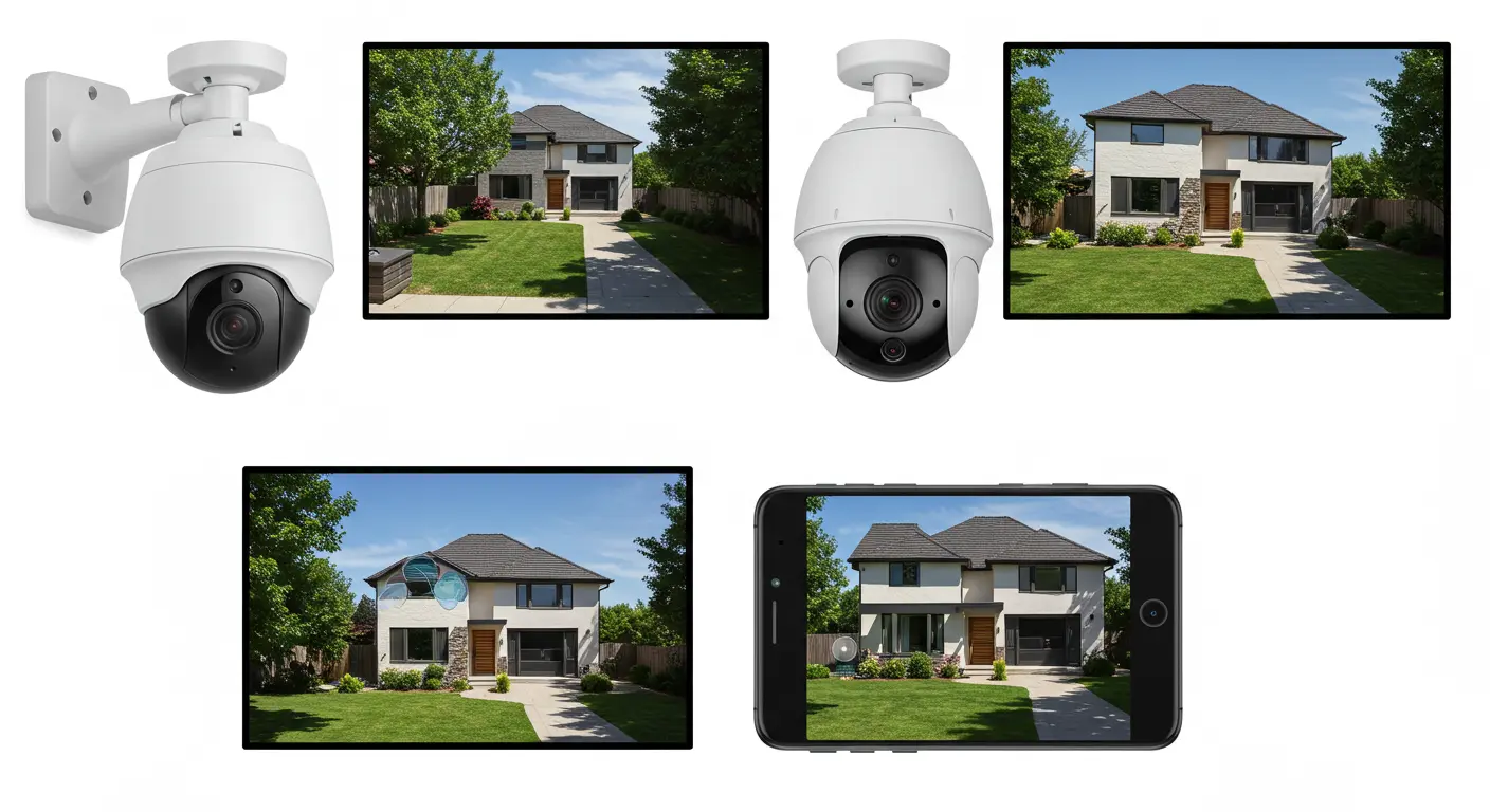 Moderne IP Kameras für sicheres Zuhause