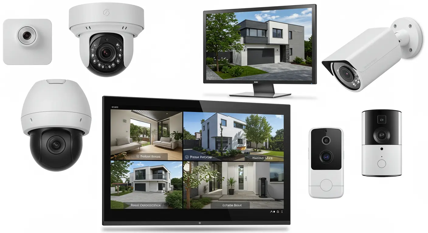 Moderne IP Kameras für sicheres Zuhause